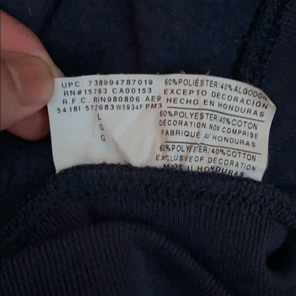 Champion Women's Funnel Neck Hoodie - Size Large - Picture 4 of 5